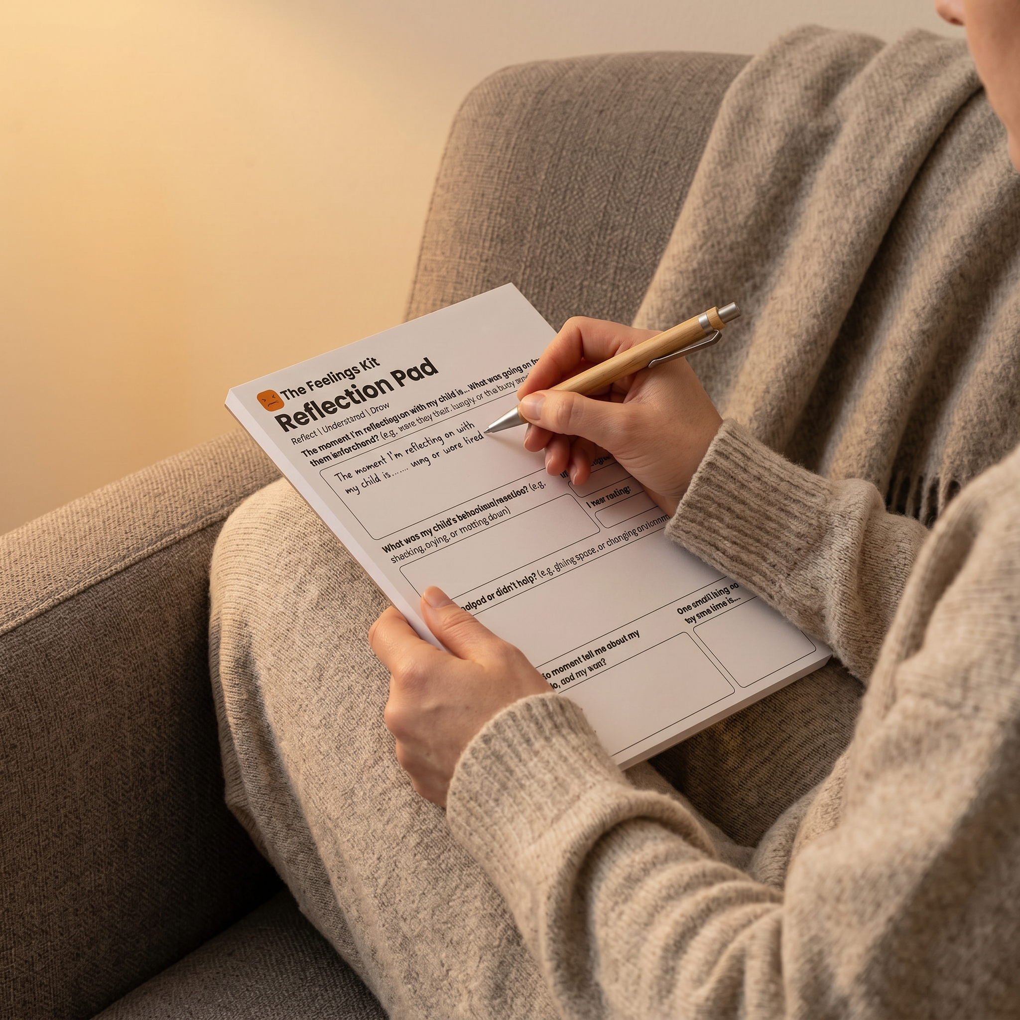 The Parent Reflection Notepad: A Gentle Guide for Understanding Tough Moments