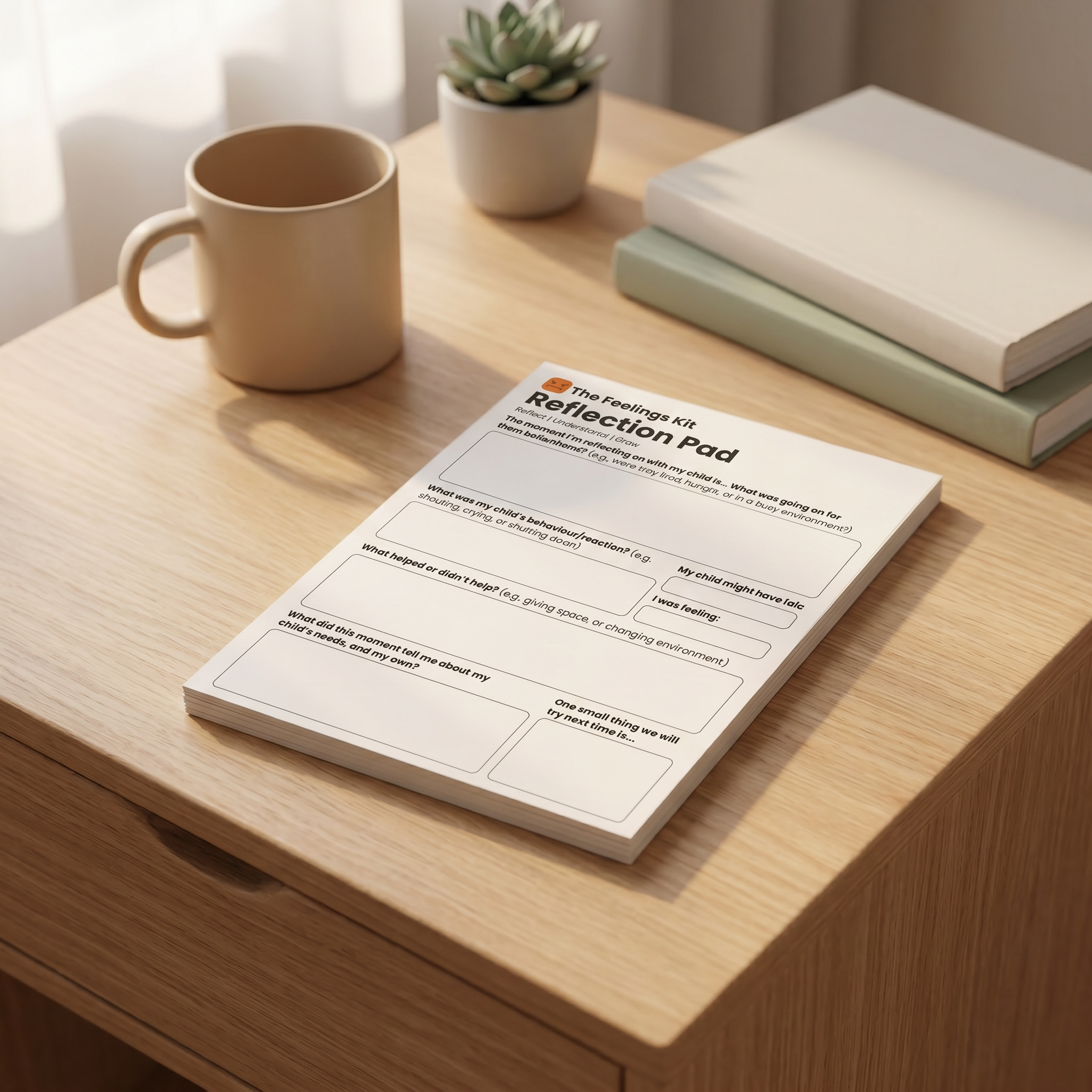 The Parent Reflection Notepad: A Gentle Guide for Understanding Tough Moments