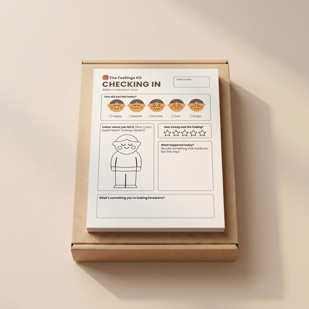 The Child Reflection Pad: A Guided Space for Kids to Reflect & Reset