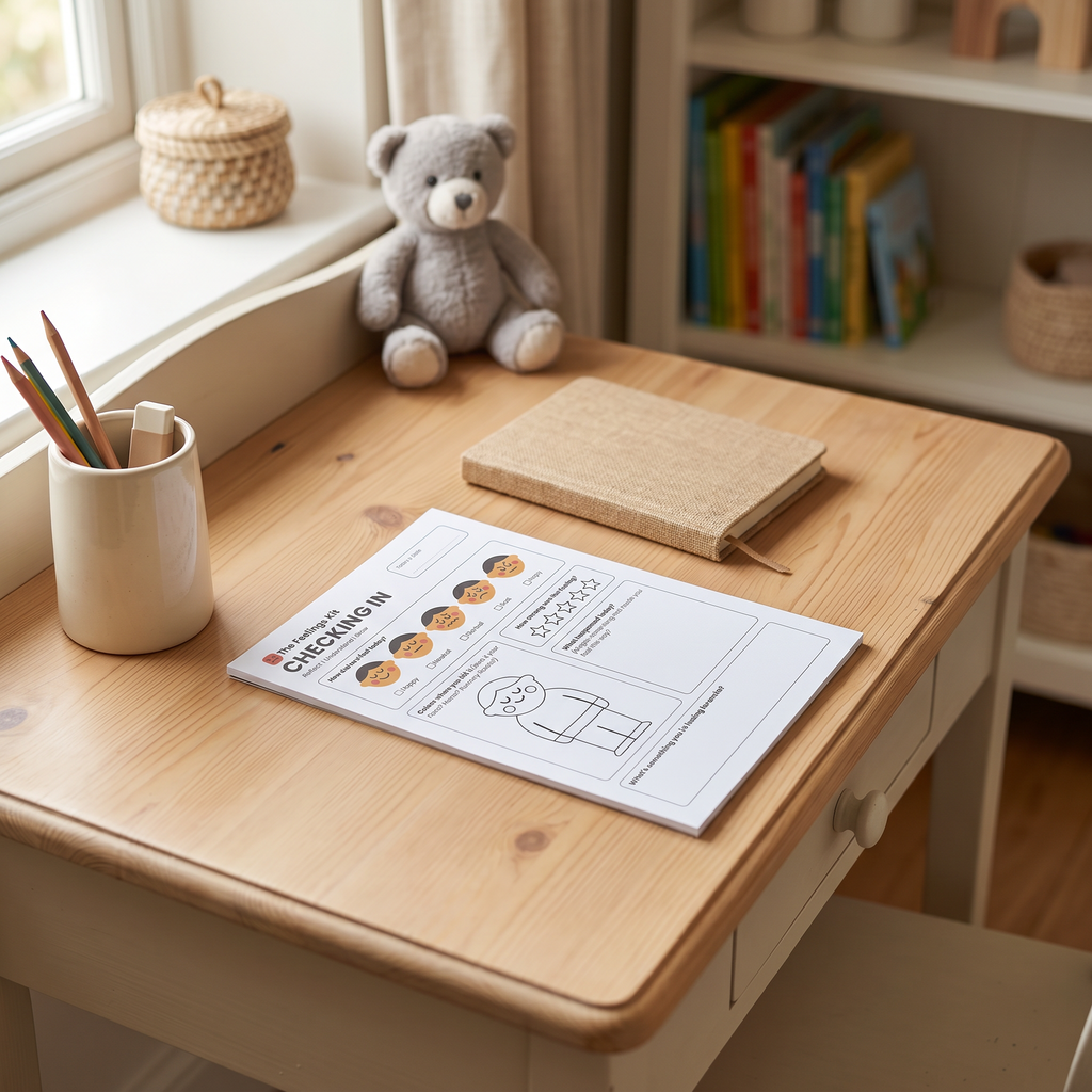 The Child Reflection Pad: A Guided Space for Kids to Reflect & Reset