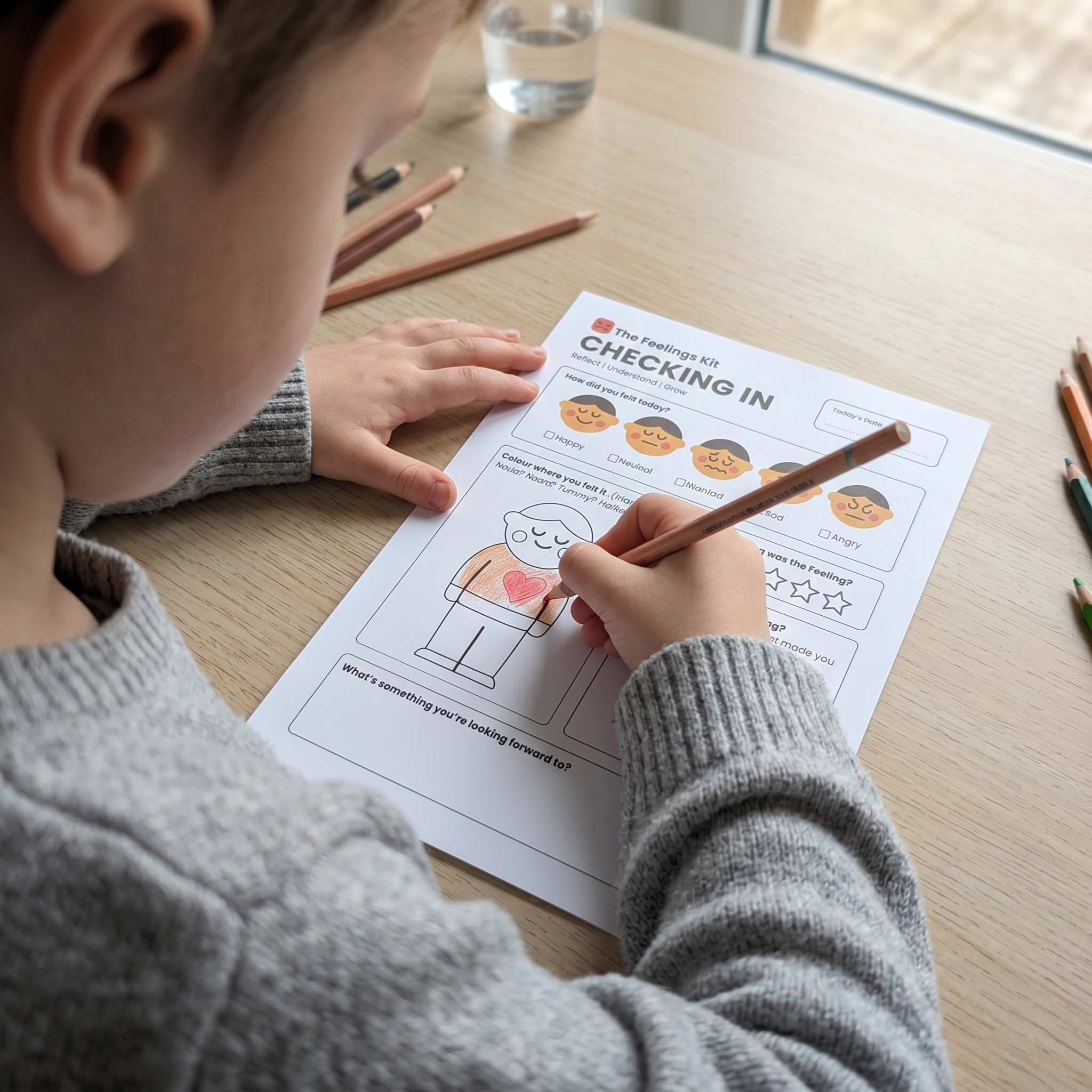 The Child Reflection Pad: A Guided Space for Kids to Reflect & Reset