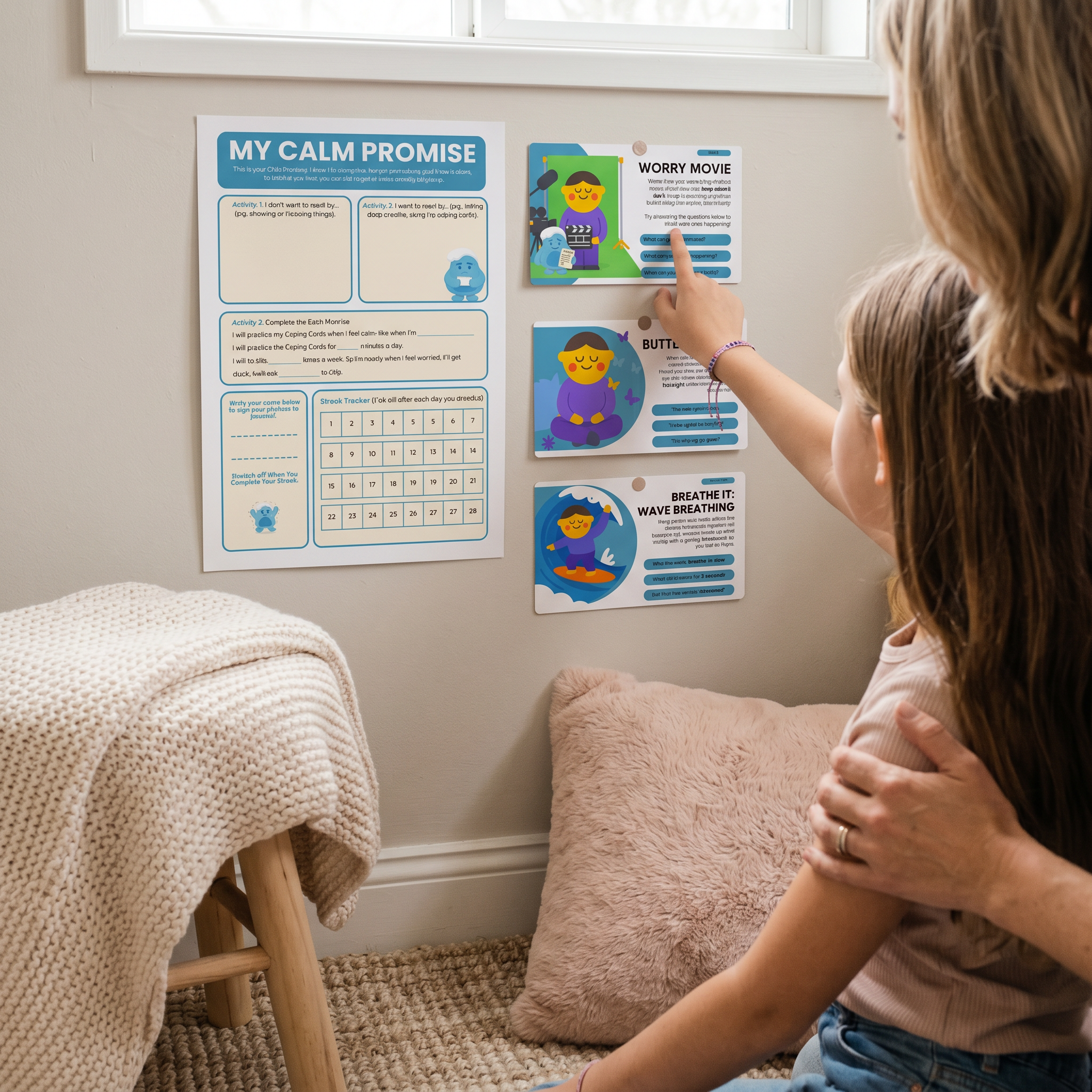 The Anxiety Kit: A Child‑Friendly Emotional Regulation & Calming Toolkit